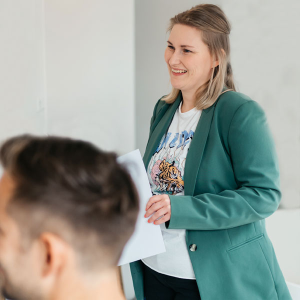 Een 1-op-1 training is ideaal voor ondernemers